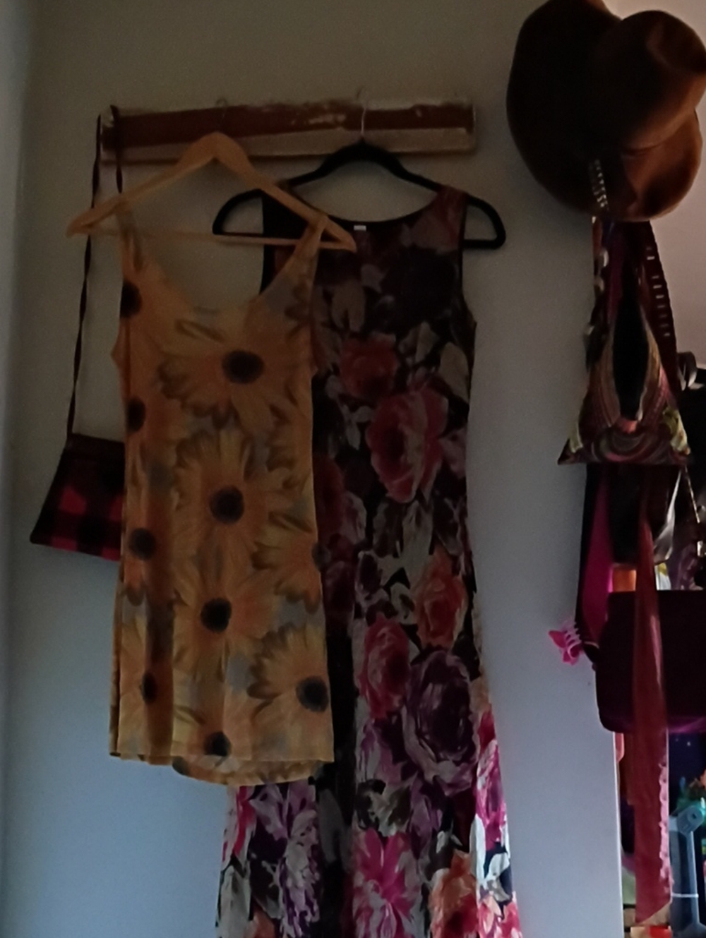 Talbots Yellow Sunflower Print Tank Dress